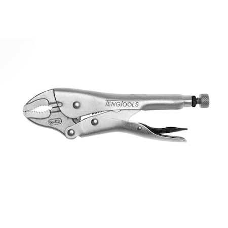 7 Plated, Round & Flat Power Locking Grip Pliers -  40